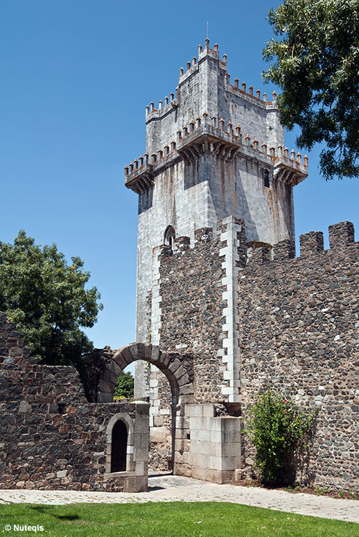 Portugalia, Beja - zamkowa wieża, Torre de Menagem